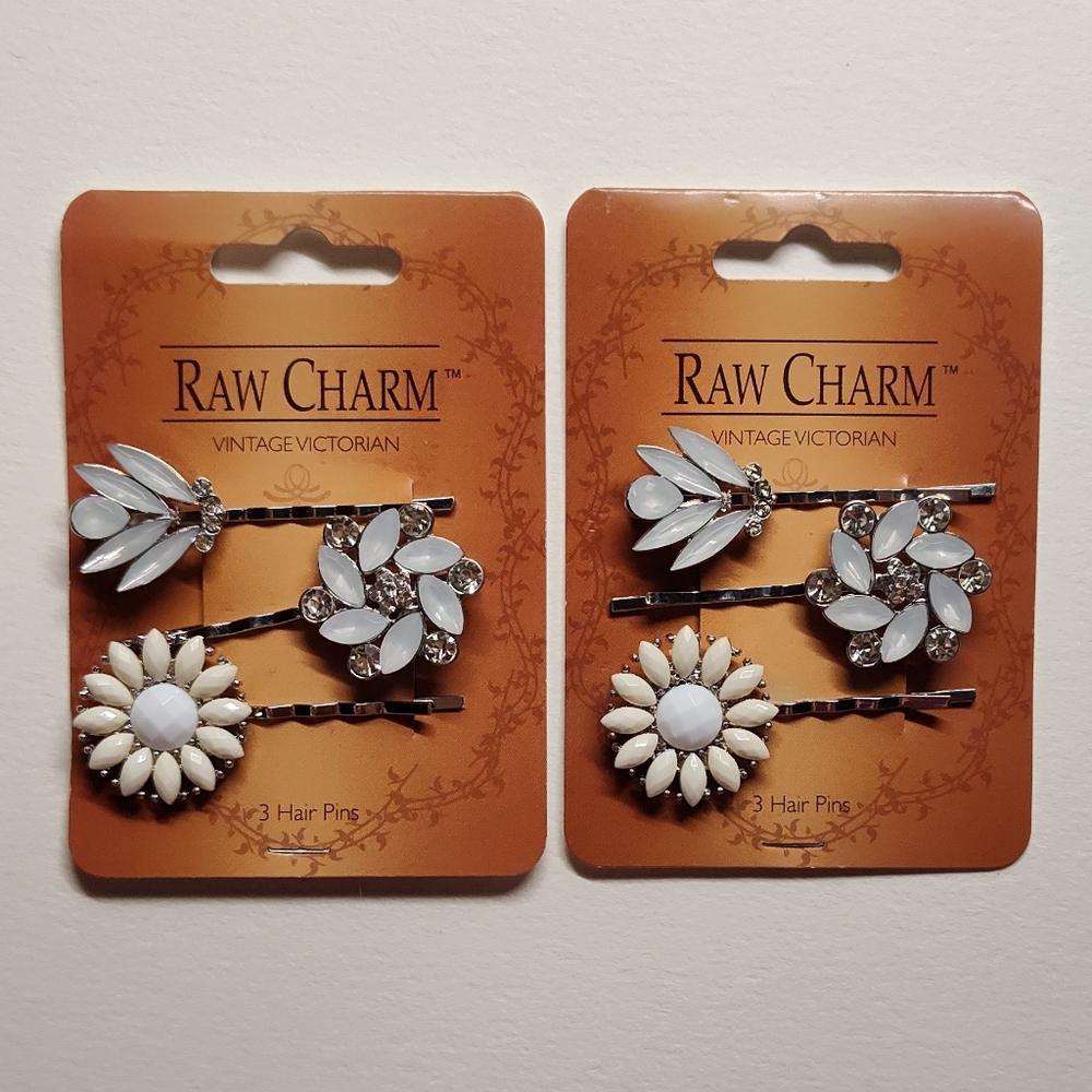 Floral Hairpins Bundle